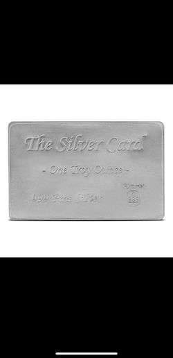 Pyromet 1oz Silver Card