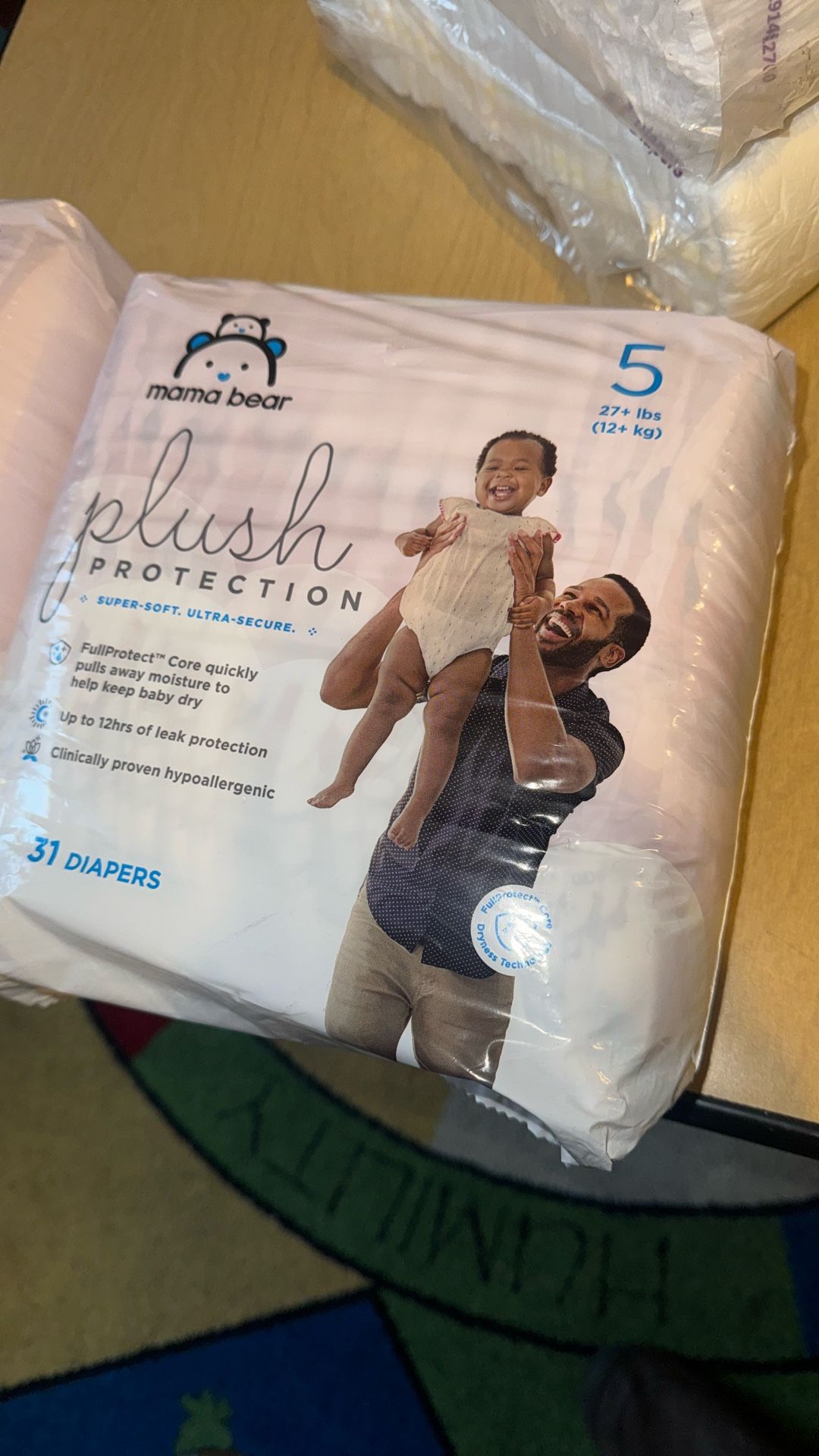 Plush Protection Kids Diapers 2 Package Of 31 Each 