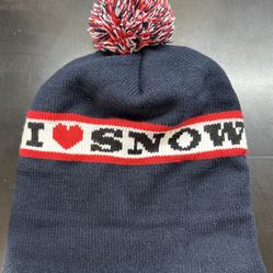 Beanie - I LOVE SNOW