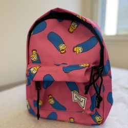 Brand New Herschel Mini Backpack Simpsons Marge Pink