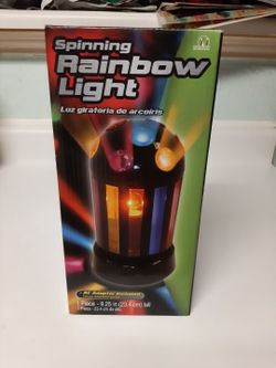 Spinning Rainbow 🌈 Light 