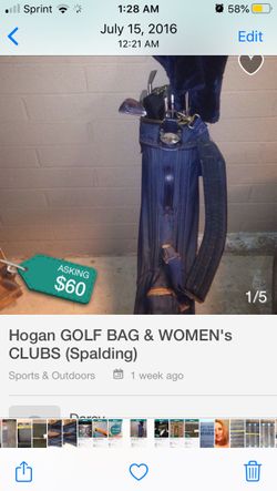 Woman’s GOLF BAG