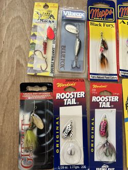 12 New Trout Spinner Lures, panther martin, mepps, roostertails, etc for  Sale in South Pasadena, CA - OfferUp