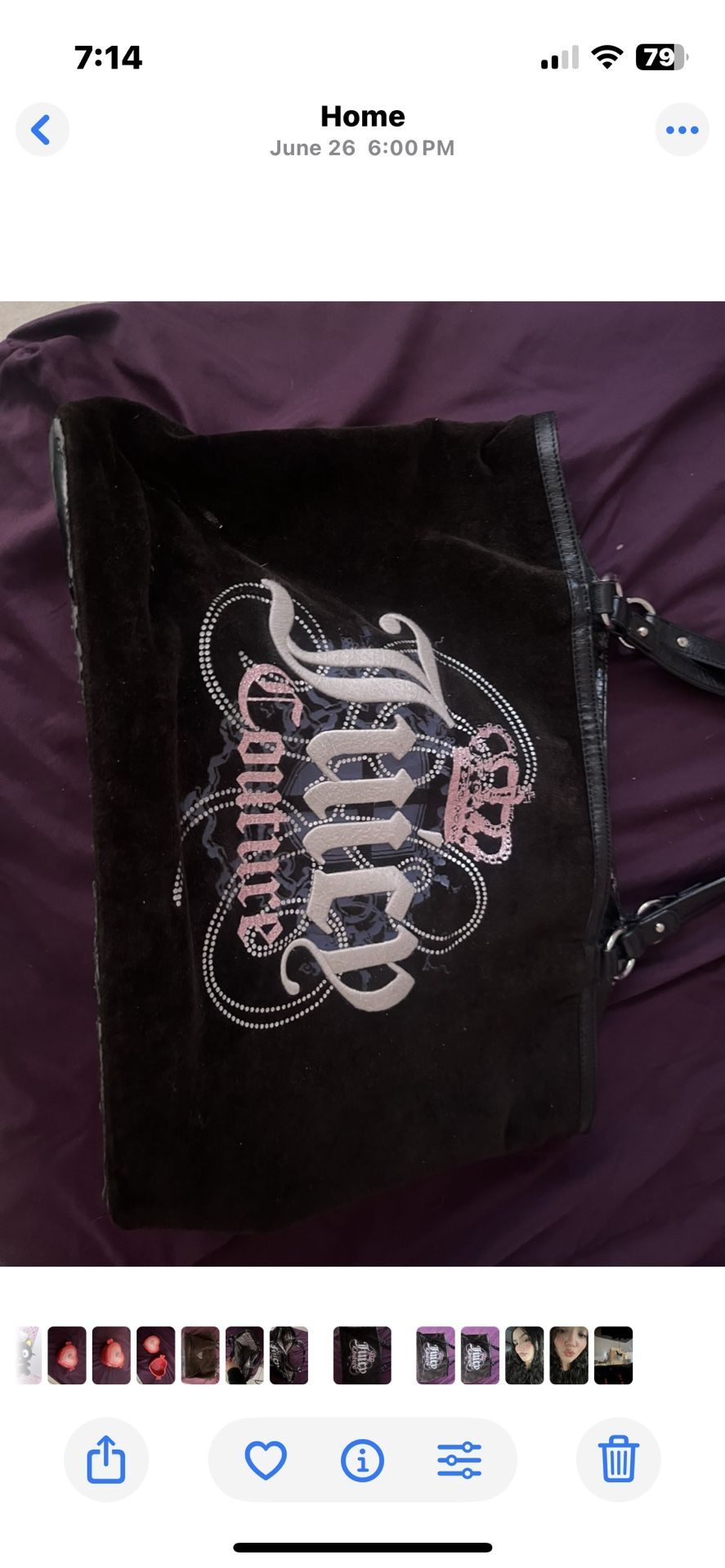Juicy Couture Vintage Tote