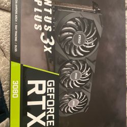 3080 MSI Ventus 3x 10gb 