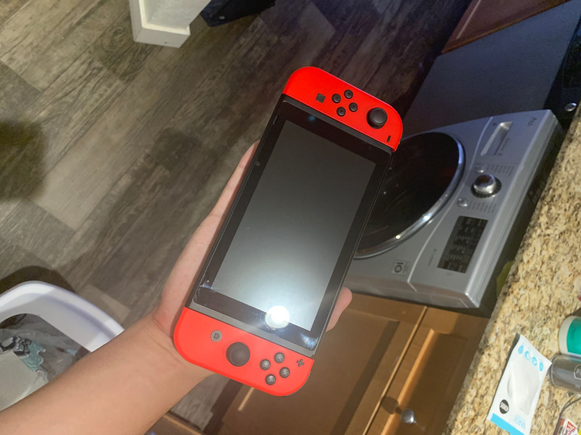 Nintendo Switch with games