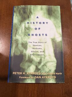 Check out this signed book by a Ghostbuster Himself Dan Aykroyd!