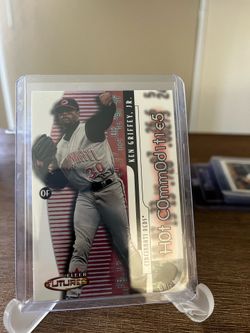 Ken Griffey Jr. 2001 Fleer Futures Hot Commodities Insert Cincinnati