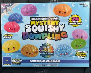 THE ORIGINAL VIRAL MYSTERY SQUISHY DUMPLING 24 mini dumplings
