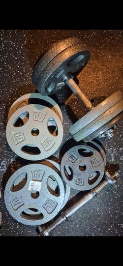 52lbs dumbells WEIGHTS