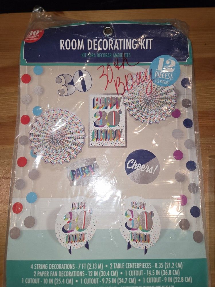 30th Birthday Decorations