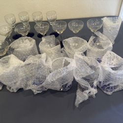 Weston 1930’s Cobalt Blue Foot Glassware