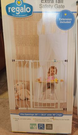 Regalo Baby Gate- Extra Tall
