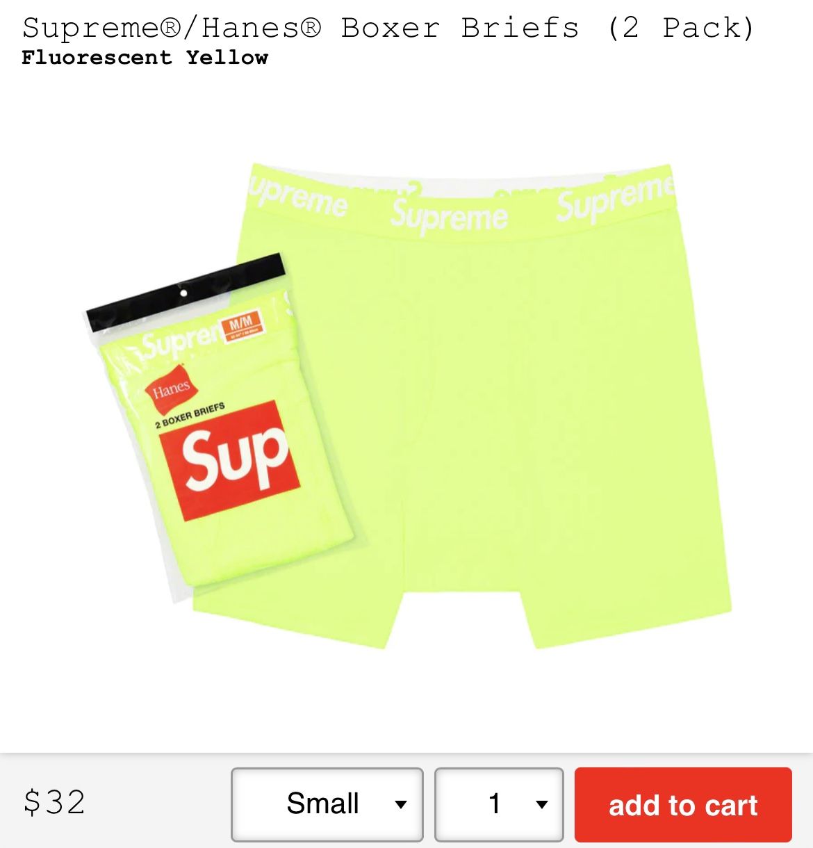 Supreme Boxer Briefs