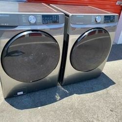 2021 New Open Box Samsung  Washer And Dryer Gas Set 