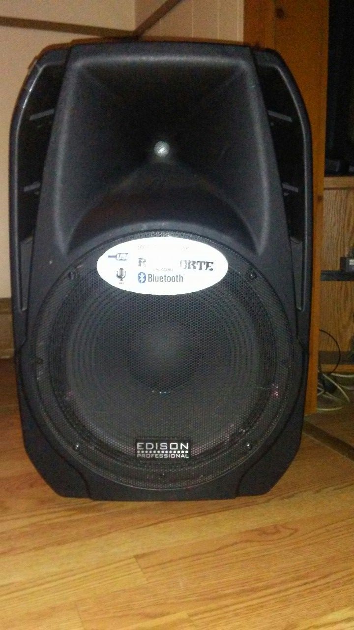 Edison professional m2000 multifunction speaker/pa/Bluetooth/amfm radio/with microphone