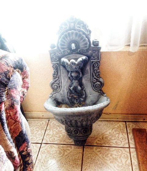 Water fall fountain