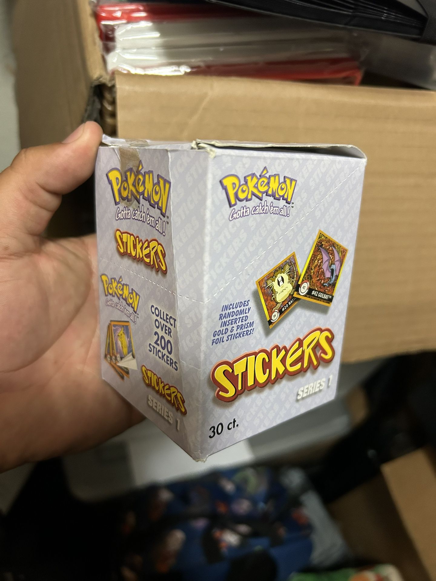 1999 Pokemon Vintage stickers