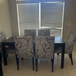 TABLE AND CHAIRS