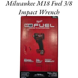 Milwaukee M18 3/8 Impact Wrench 
