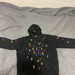 Supreme S Embroidered Hoodie 