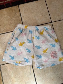 Eric Emanuel x Bape Mesh Shorts