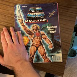 He-Man And The Masters Of The Universe Magazine Winter 1985 Vintage 