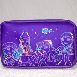 Bratz Holographic Purple Makeup Bag — Brand New