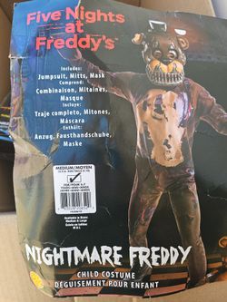 Nightmare Freddy Costume