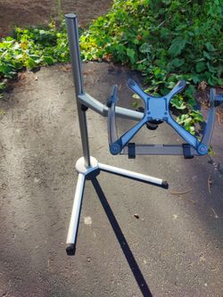Adjustable Monitor Stand with Tripod Base