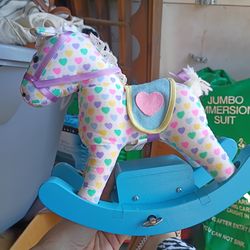 Brand new musical rocking horse
