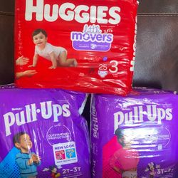 Diapers Huggies And Papers