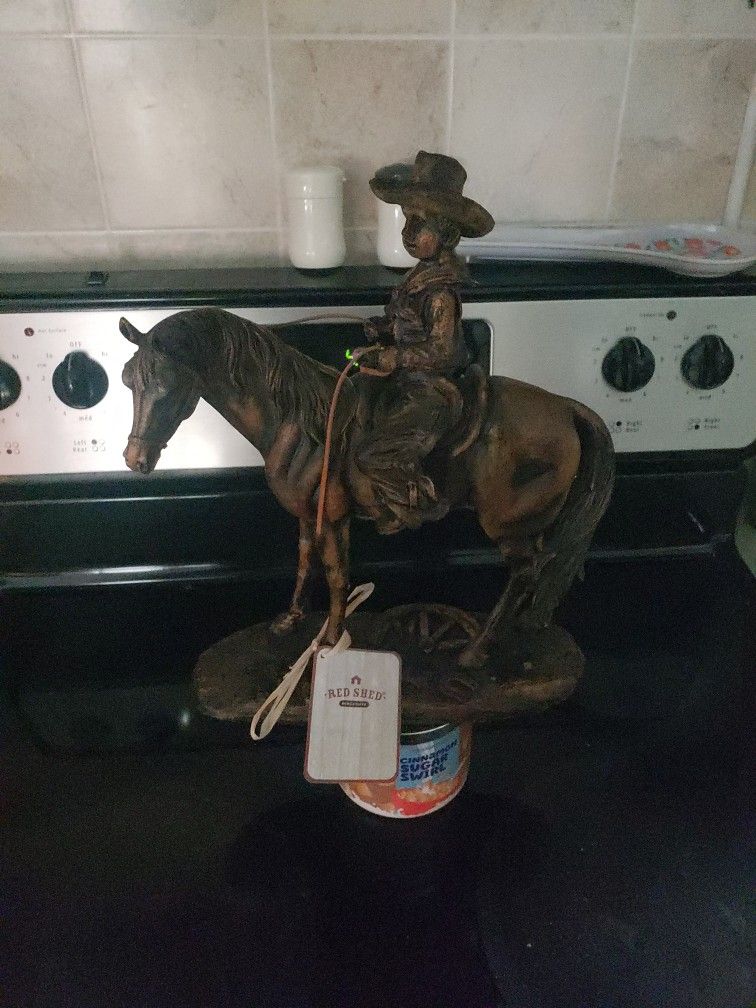 Boy On Horse Statue