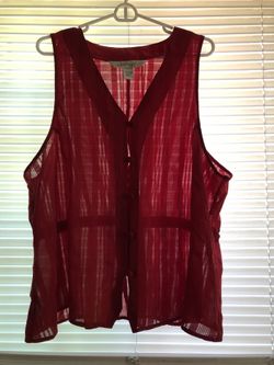 Plus Size Women’s Vest