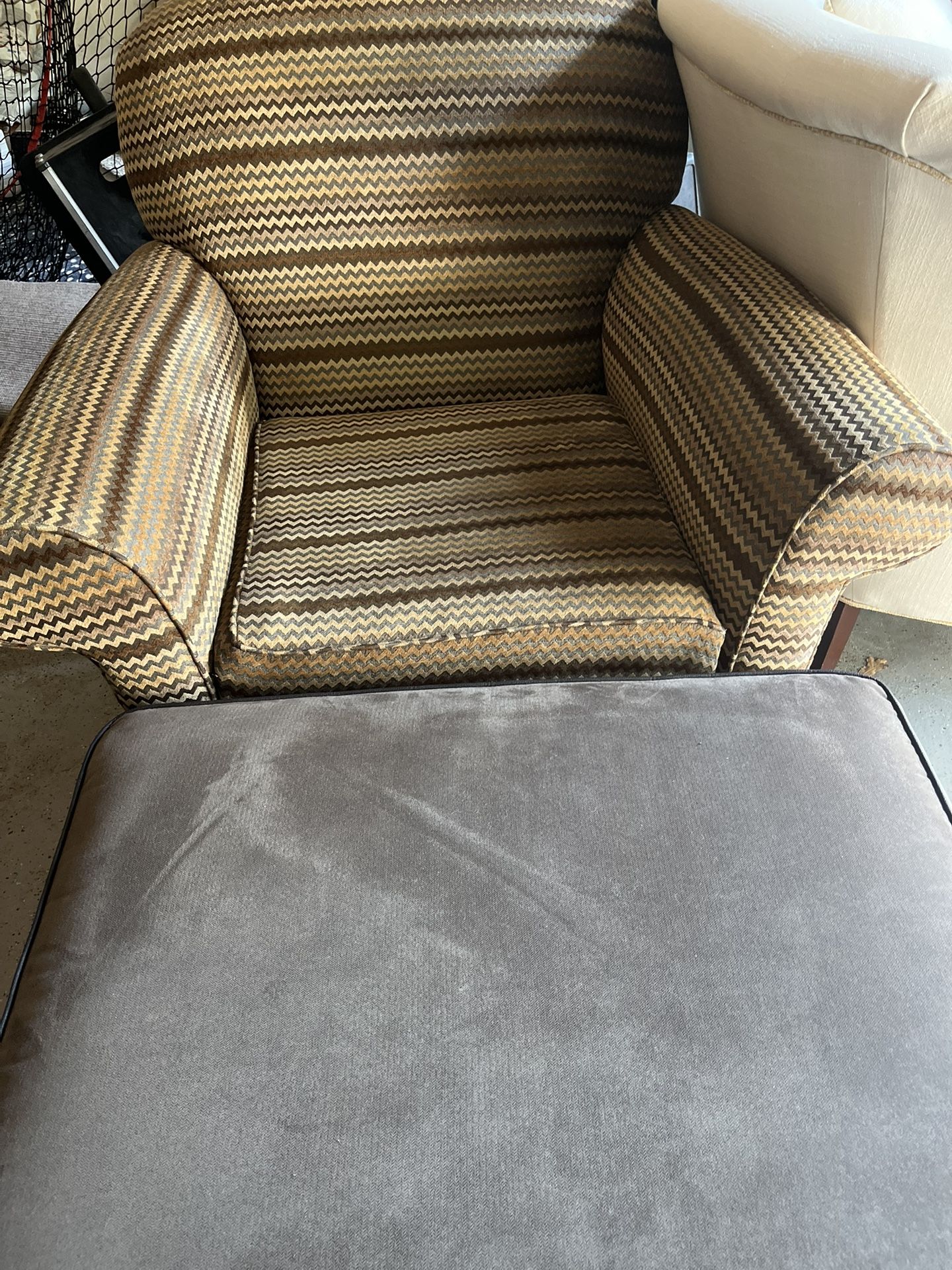 Chair And Ottoman