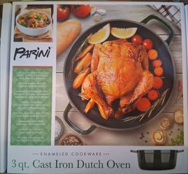 Parini [3qt.] Cast Iron Dutch Oven