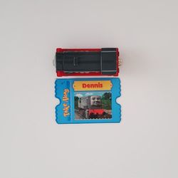 2006 Thomas & Friends Take Along Dennis and card