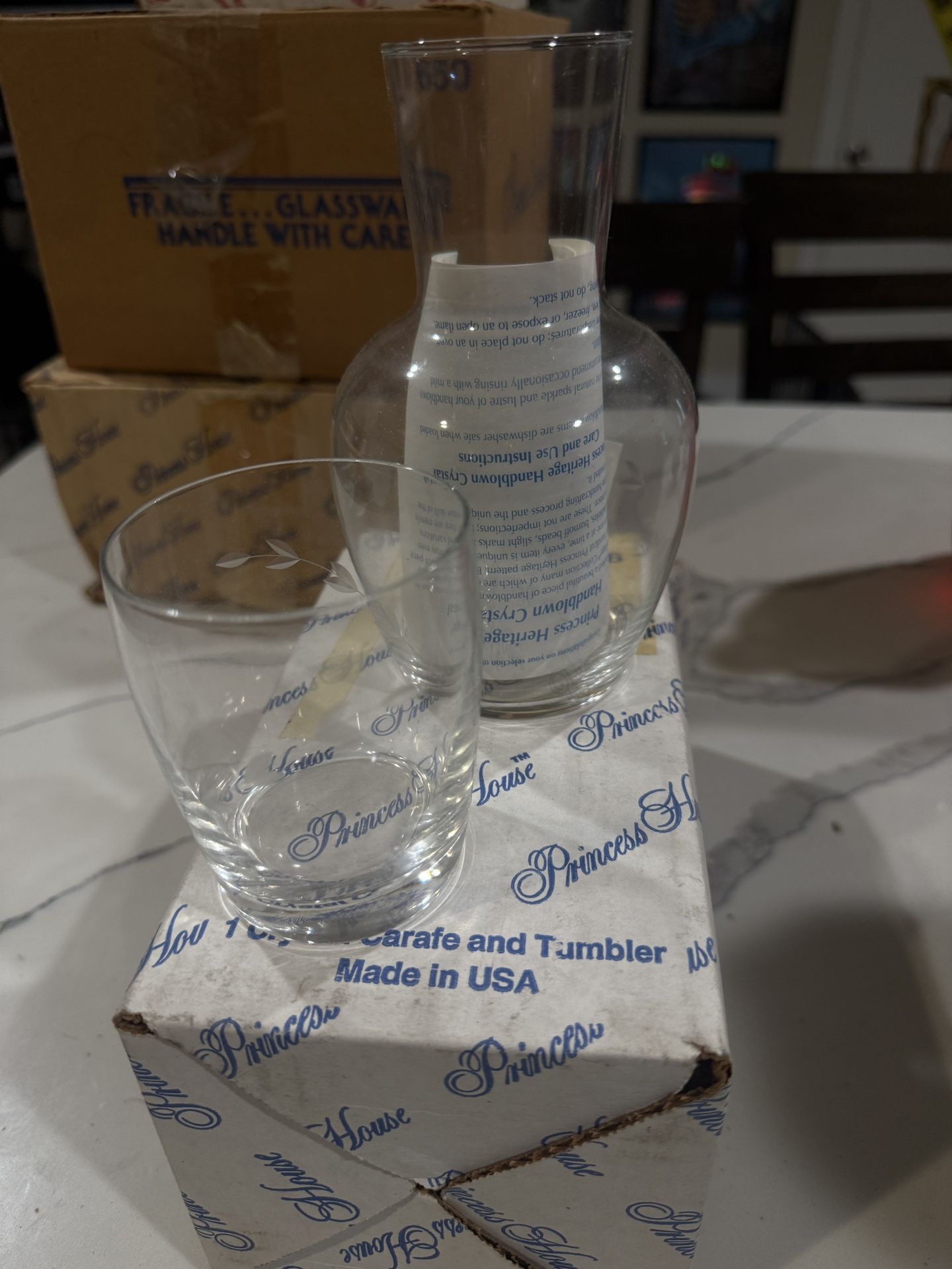 Princess Collection Glass Container