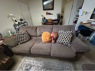 Dark Grey Couch Set