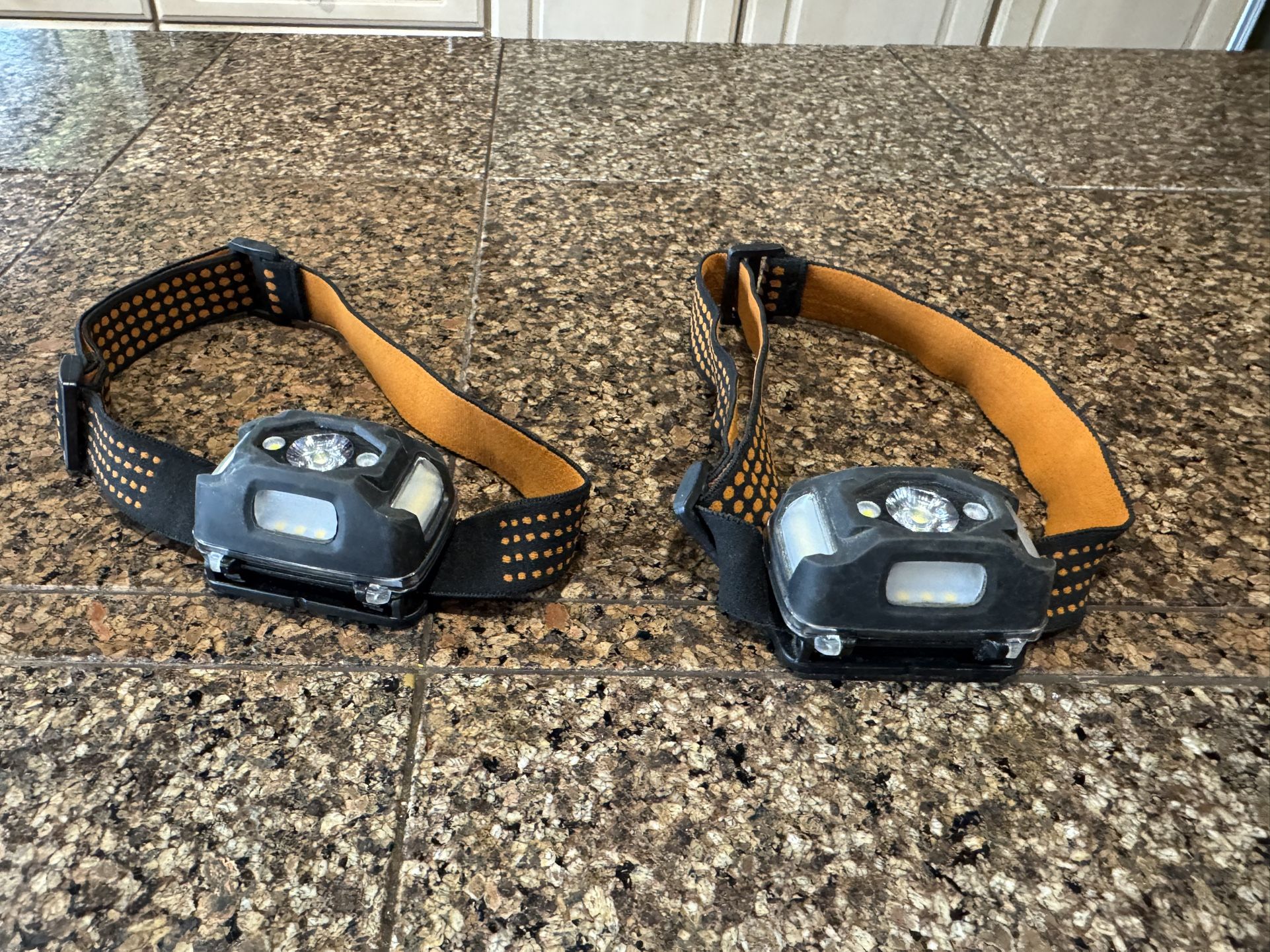 2 Led Duracell Headlamps