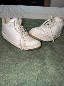 Jordan All White 3s