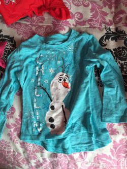 Disney olaf shirt