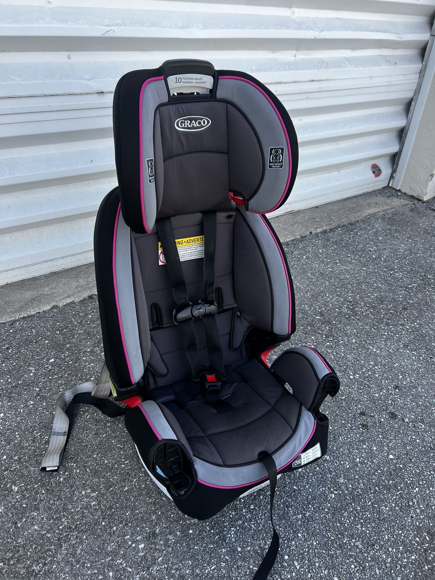 Graco 4Ever Kid’s Car Booster Seat! Good condition! For kids 4-120lbs! 