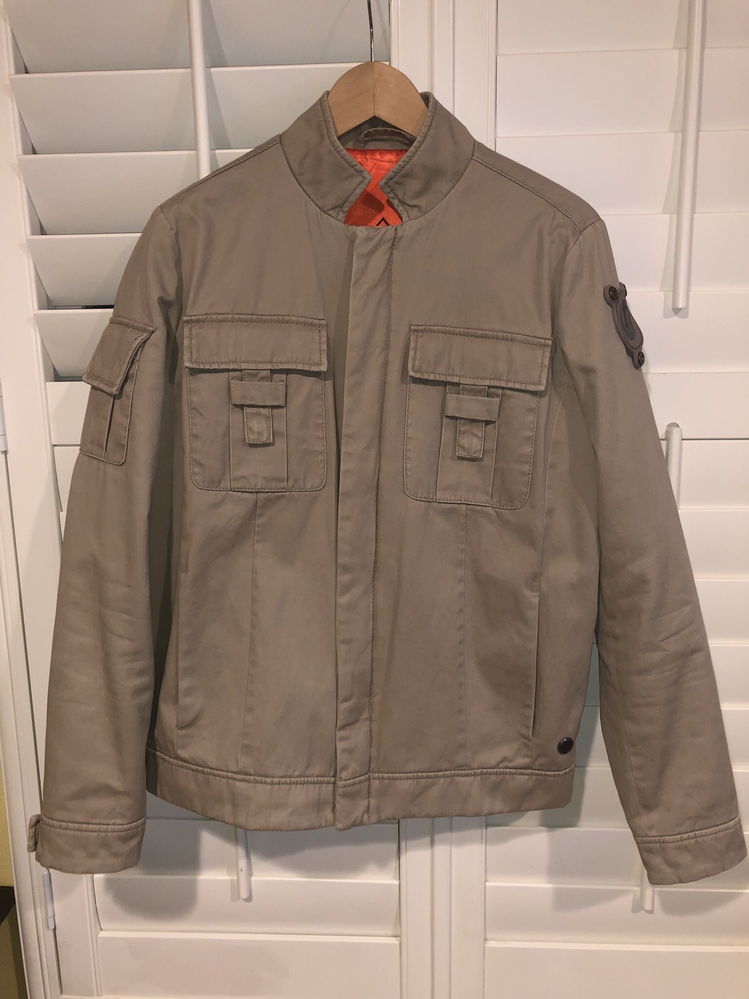 Musterbrand Star Wars Skywalker Beige X-Wing Jacket Men's Medium