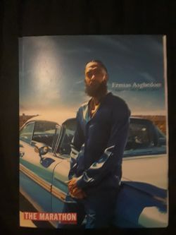 Nipsey Memorial Book with Order of service and Tickets of event seat 6! Super rare in extremely great condition