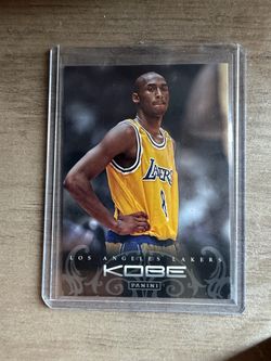 Kobe Bryant Panini Lakers Trading Card