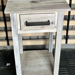 Sides or End Table Vintage Grey