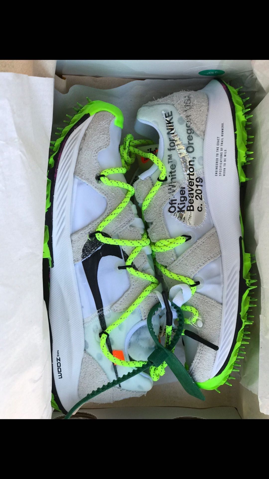 Off White X Nike Air Zoom Kiger