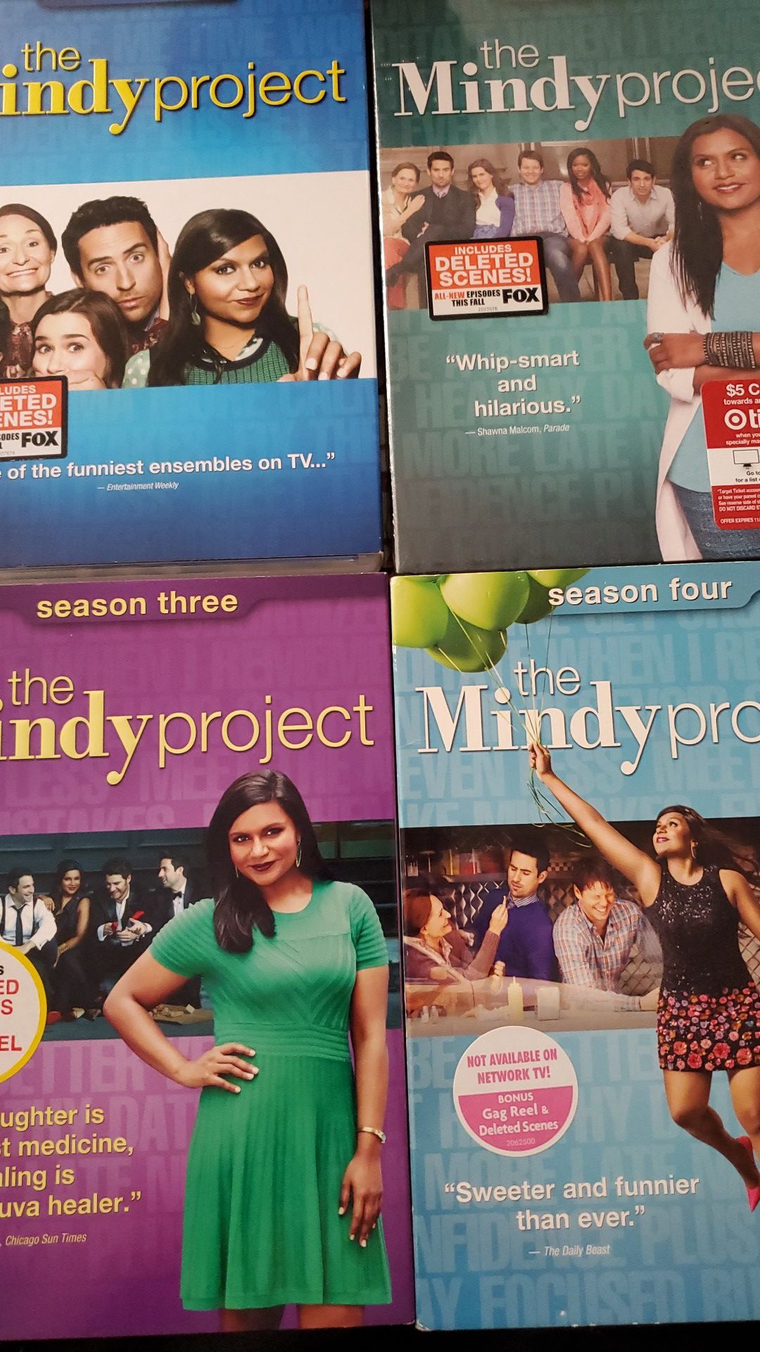 The Mindy project- seasons 1-4