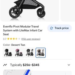 Even flo  Stroller Perfect Condition Everything And Base Included  Not Free